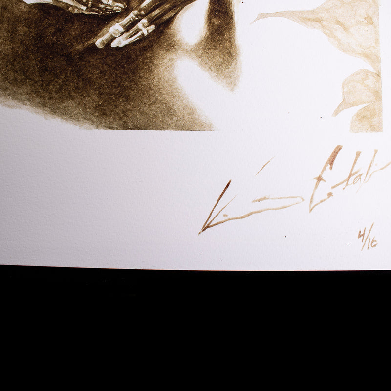 Vincent Castiglia Hand Embellished Feeding print